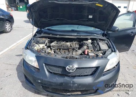 2010 Toyota Corolla Le z USA, uszkodzony, nr VIN 2T1BU4EE3AC407536